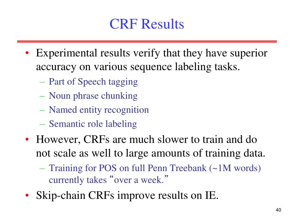 crf results