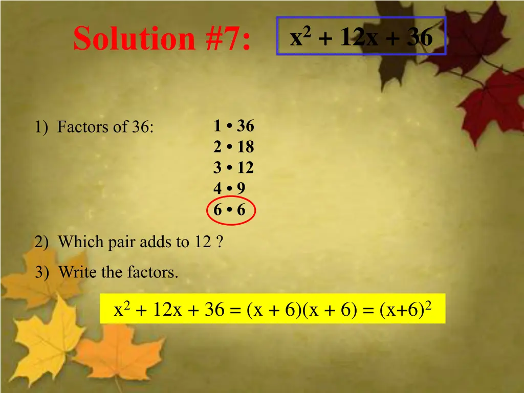 solution 7
