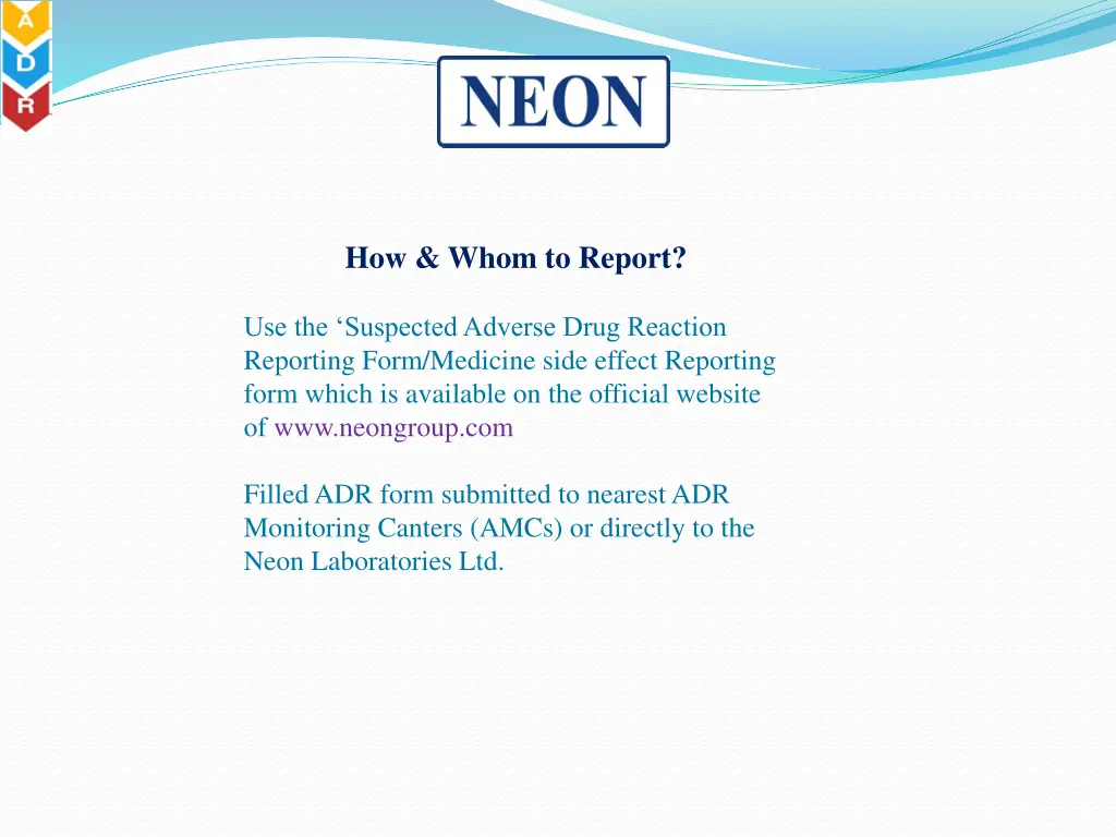 how whom to report