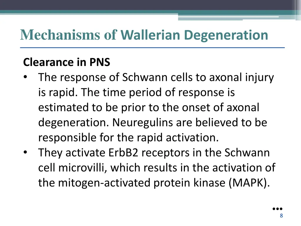 mechanisms of wallerian degeneration 2