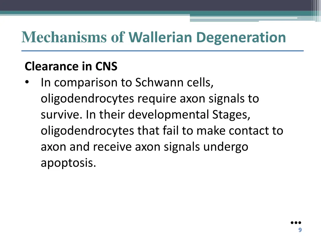 mechanisms of wallerian degeneration 3