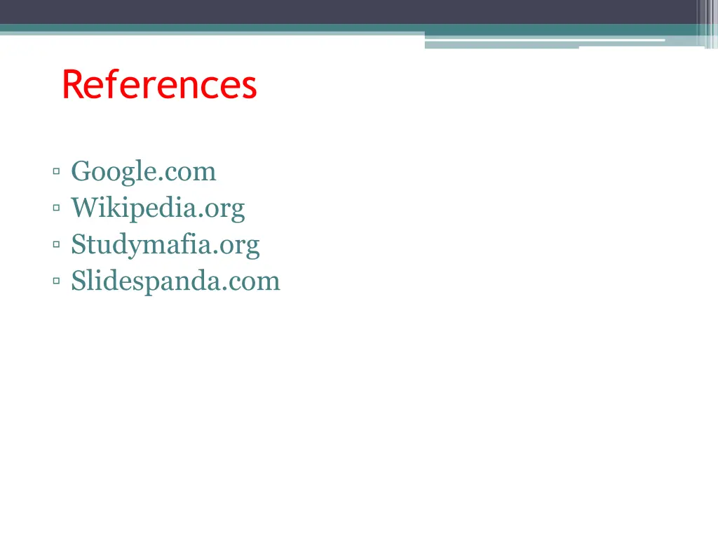 references
