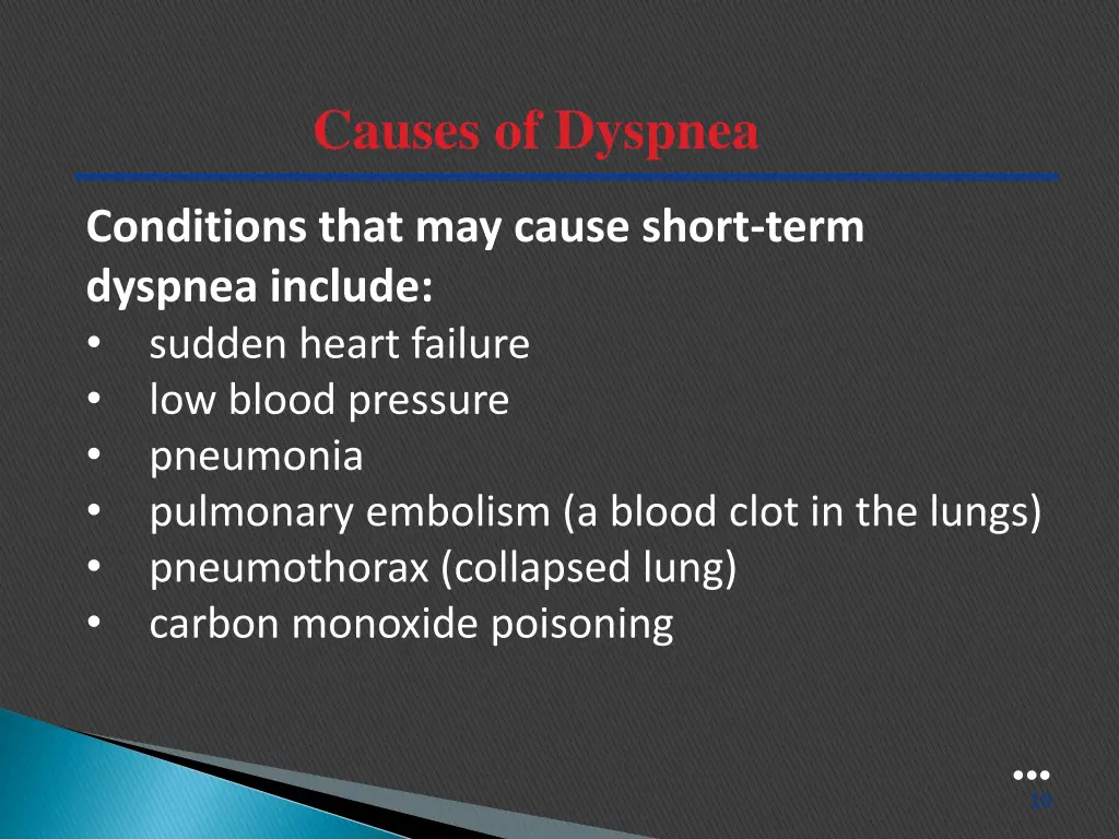 causes of dyspnea 2