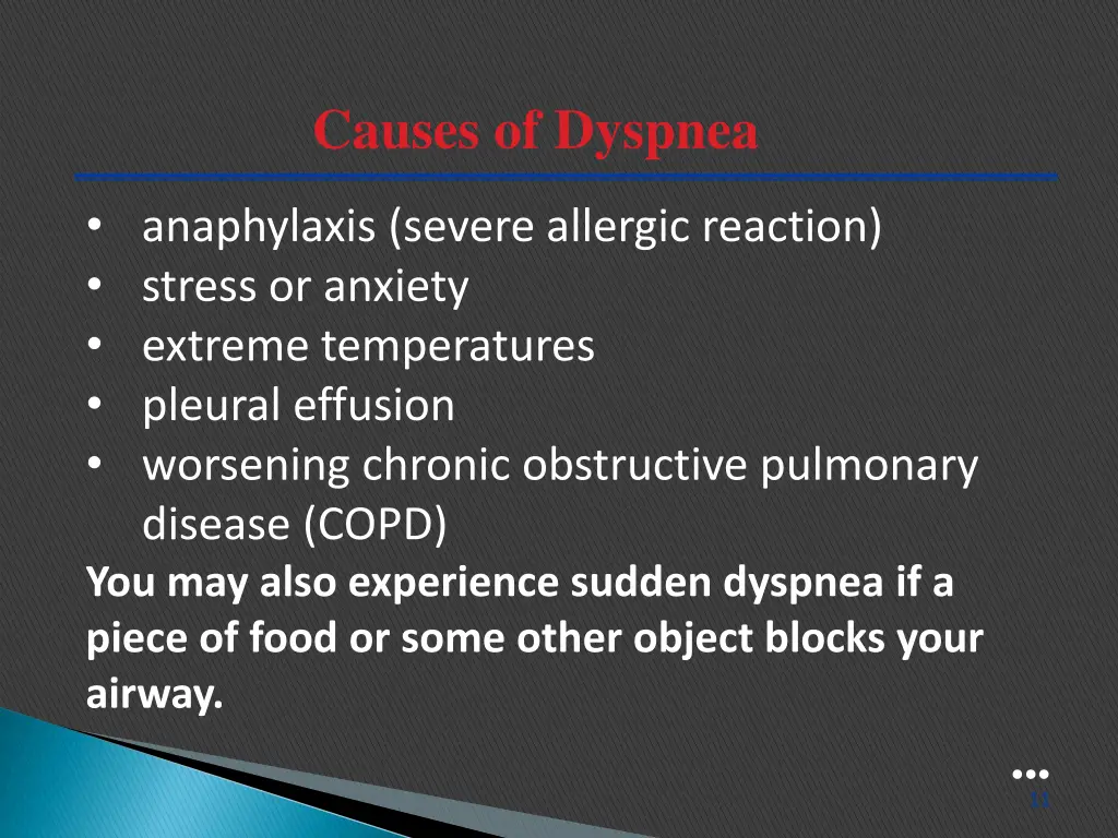 causes of dyspnea 3