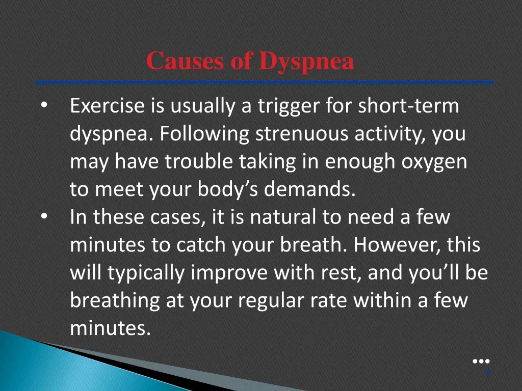 causes of dyspnea