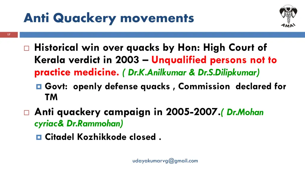 anti quackery movements 1