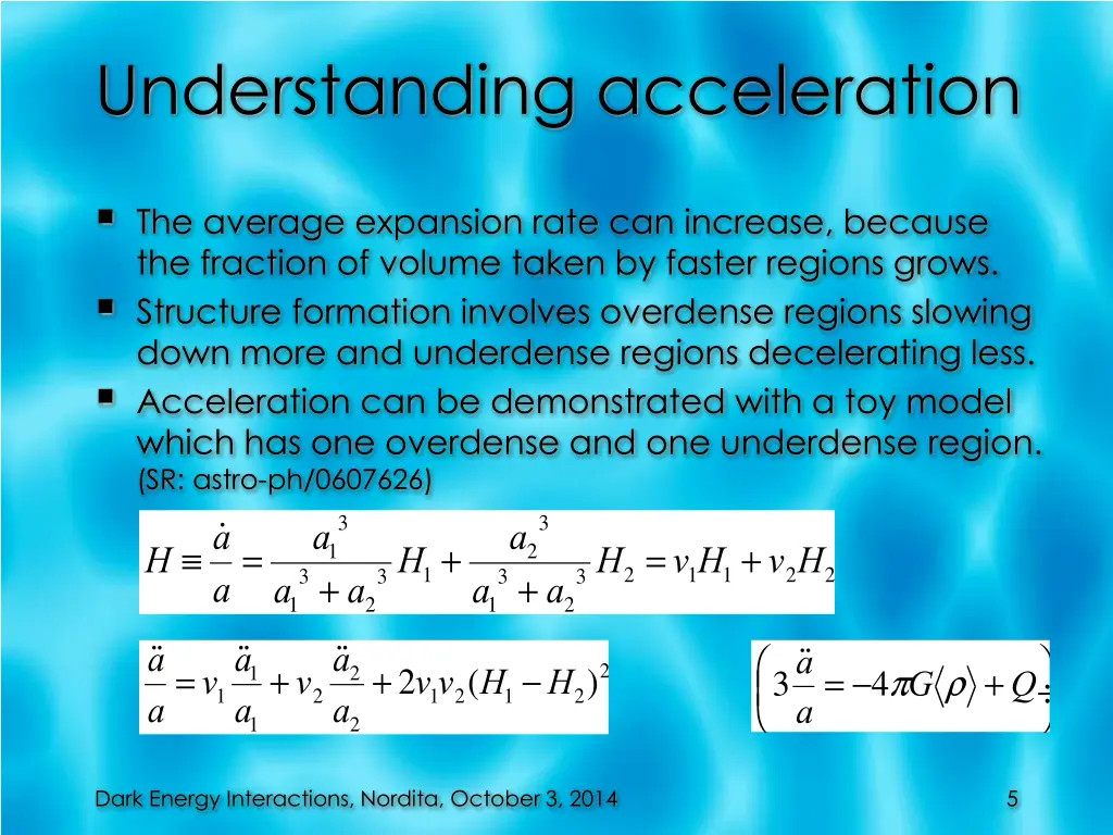 understanding acceleration