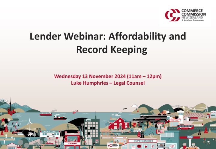 lender webinar affordability and record keeping