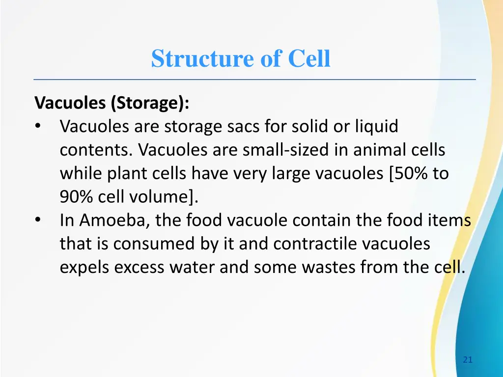 structure of cell 11