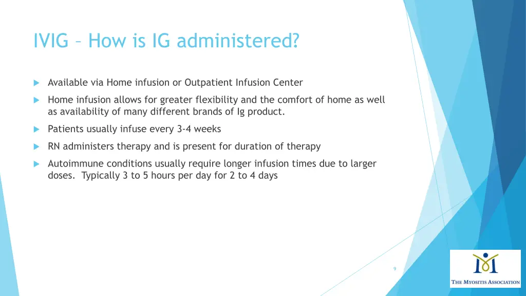 ivig how is ig administered