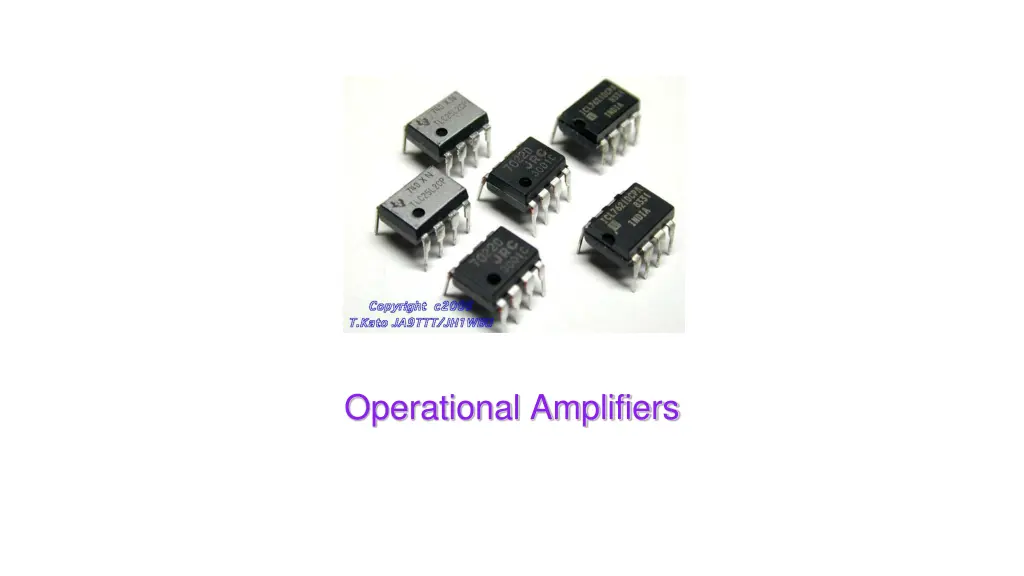 operational amplifiers