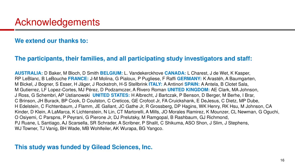 acknowledgements