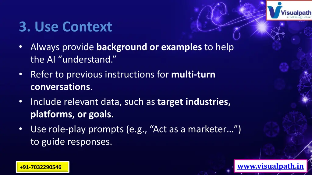 3 use context