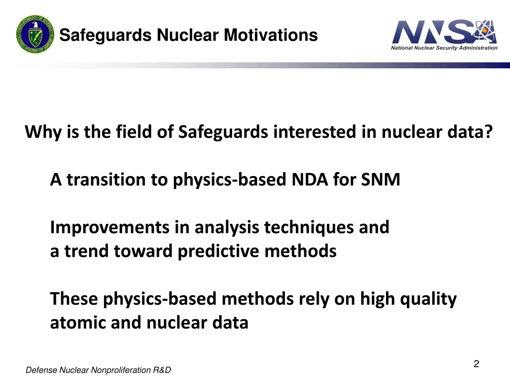 safeguards nuclear motivations