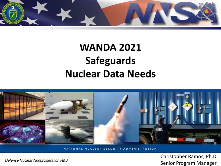 wanda 2021 safeguards nuclear data needs