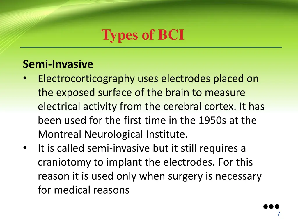 types of bci 1