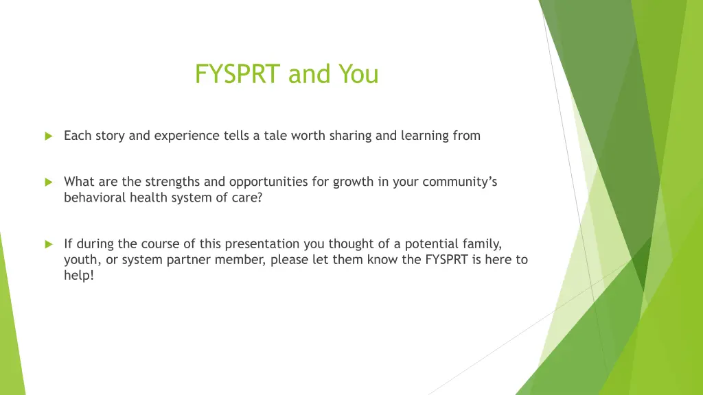 fysprt and you