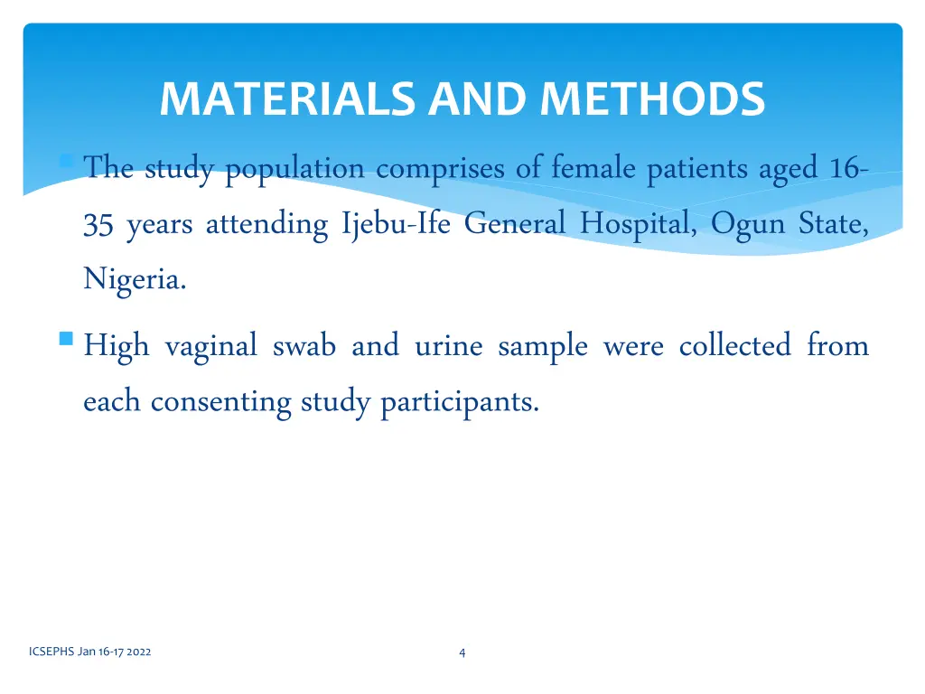 materials and methods