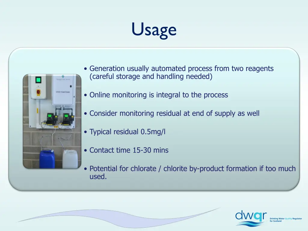 usage