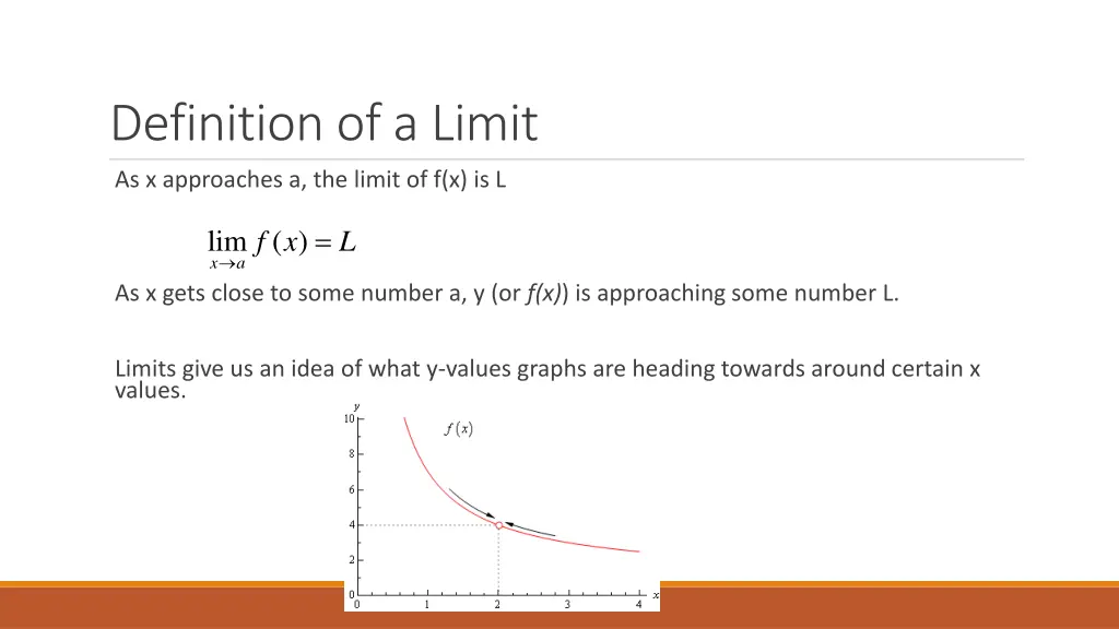 definition of a limit
