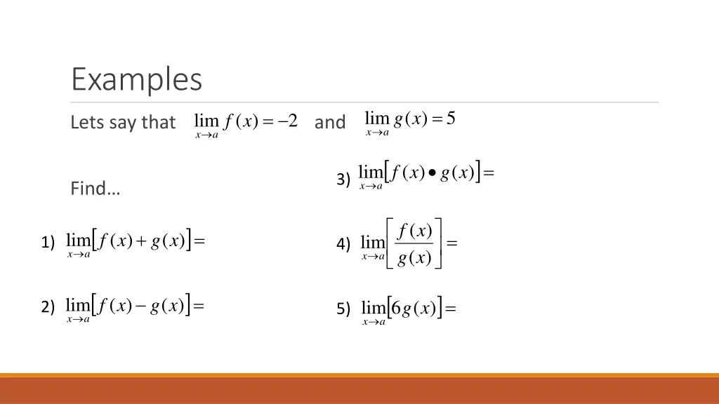 examples