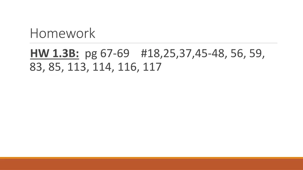 homework 1