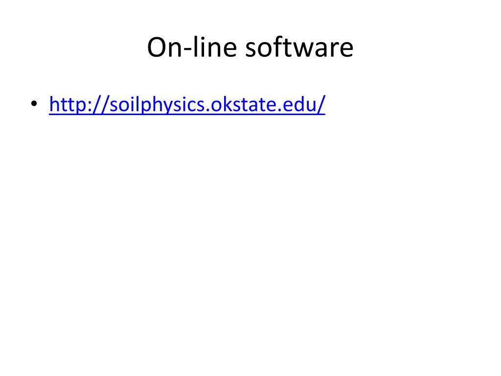 on line software