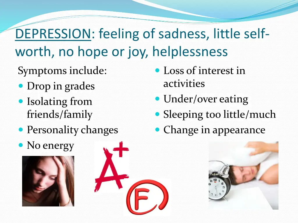 depression feeling of sadness little self worth