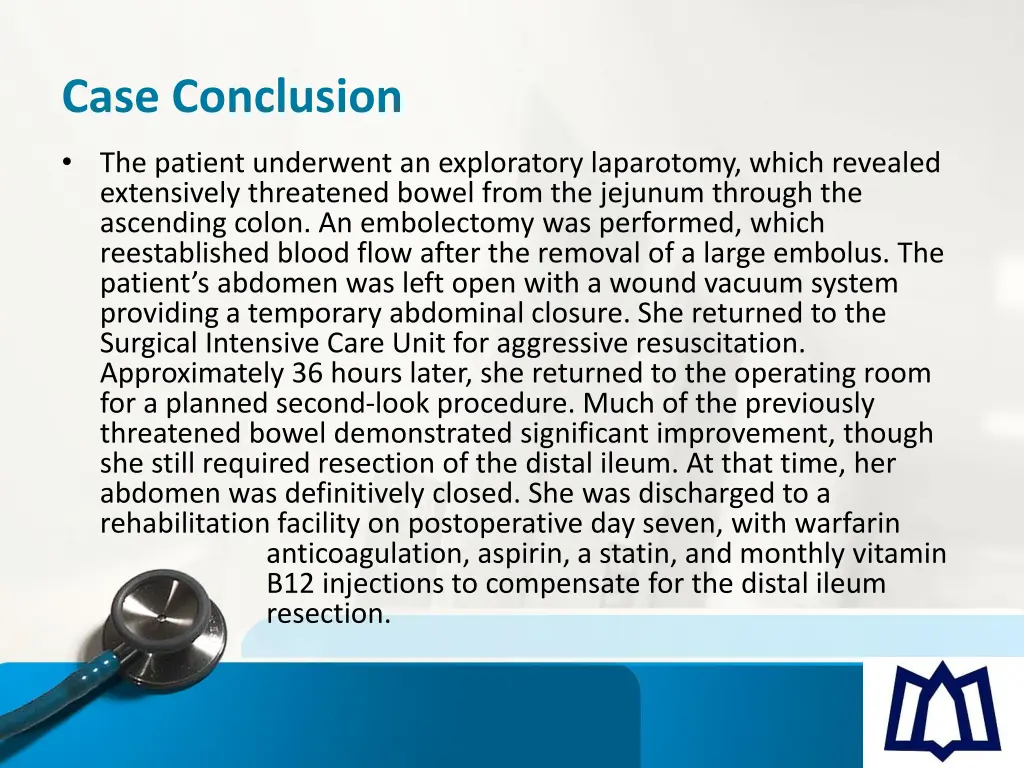 case conclusion