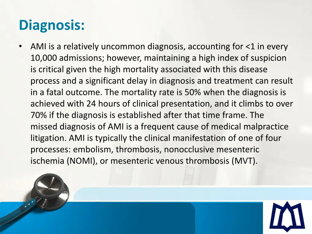 diagnosis