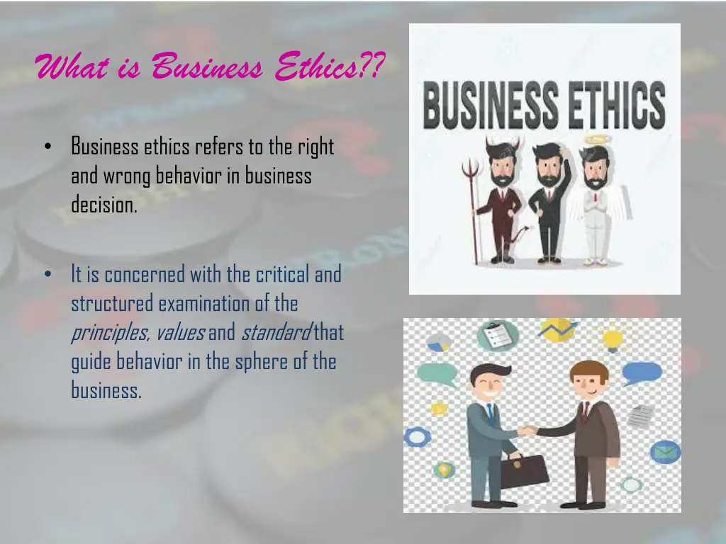 what is business ethics