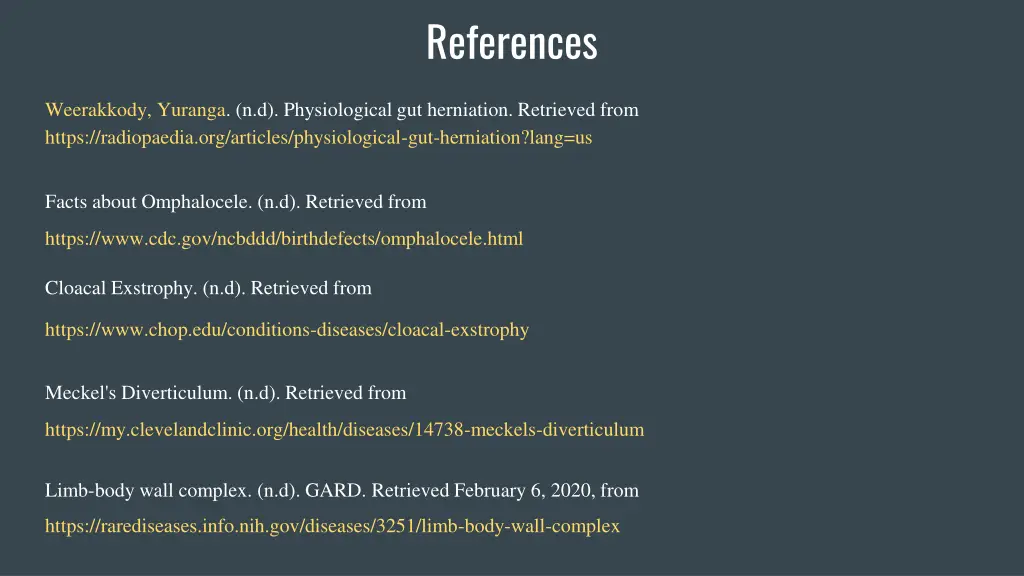 references