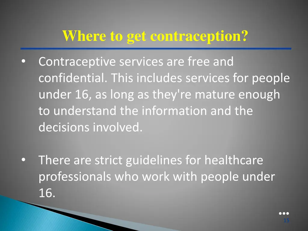 where to get contraception