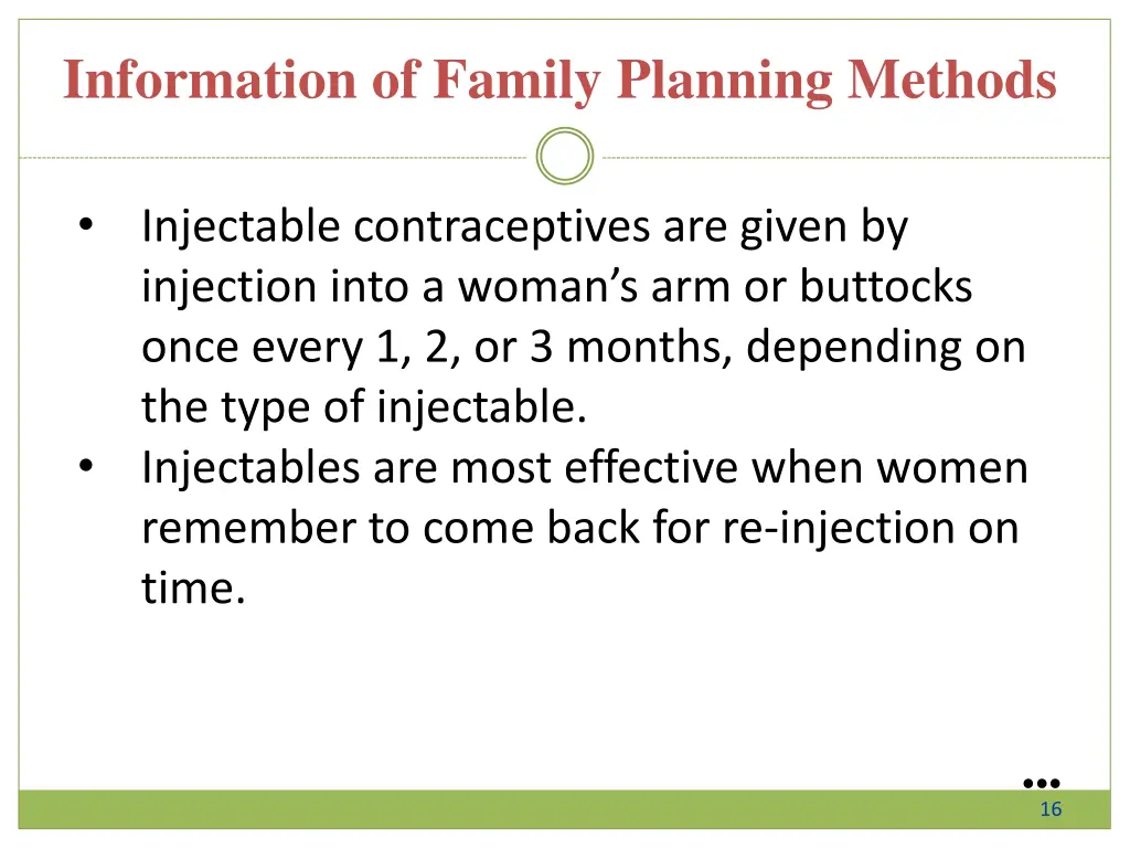 information of family planning methods 3