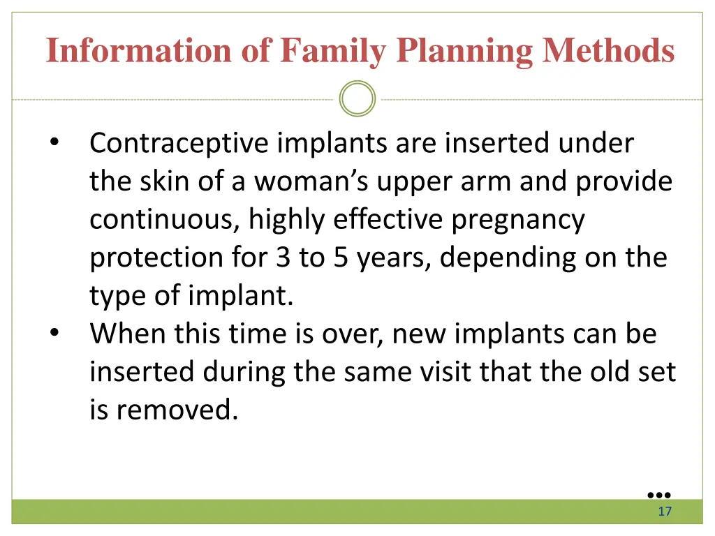 information of family planning methods 4