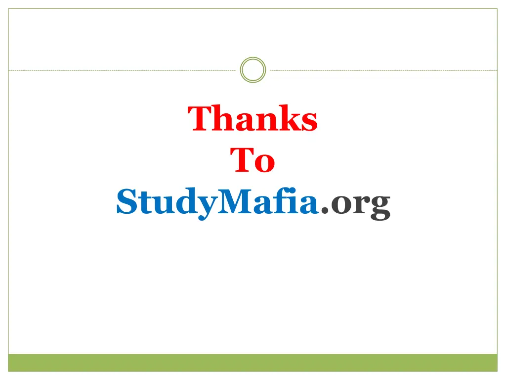 thanks to