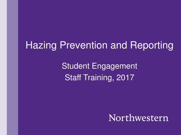hazing prevention and reporting