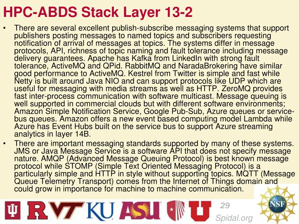 hpc abds stack layer 13 2 there are several