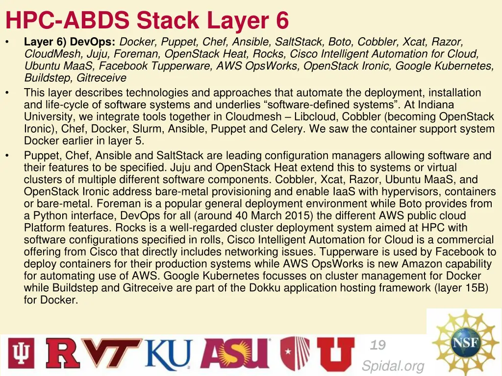 hpc abds stack layer 6 layer 6 devops docker