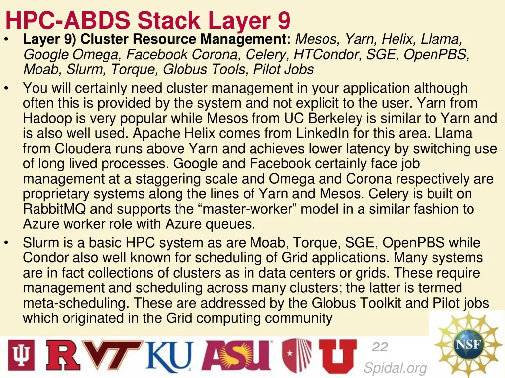 hpc abds stack layer 9 layer 9 cluster resource