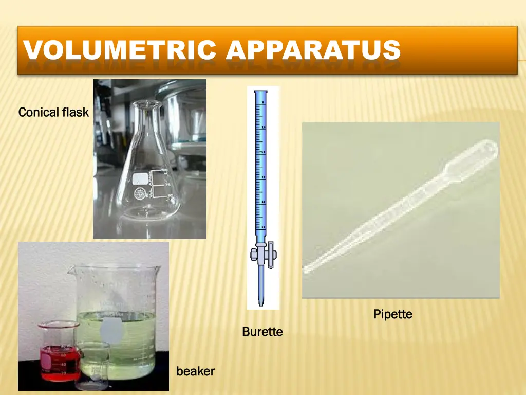 volumetric apparatus