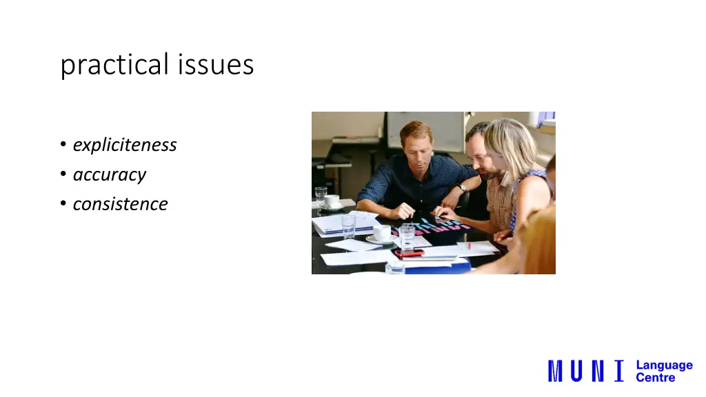 practical issues 1