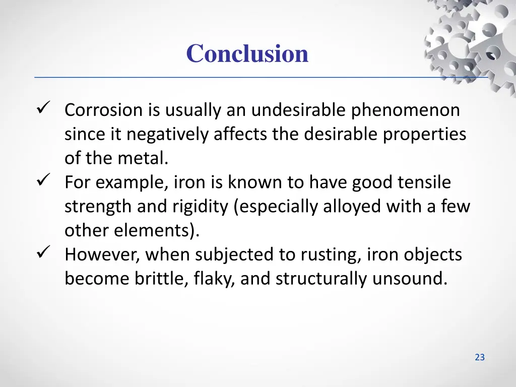 conclusion