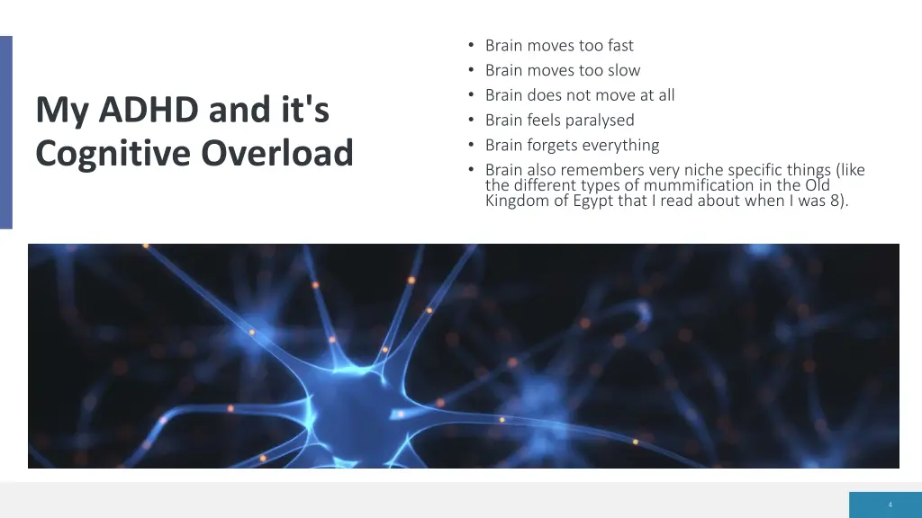 brain moves too fast brain moves too slow brain