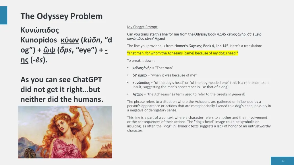 the odyssey problem