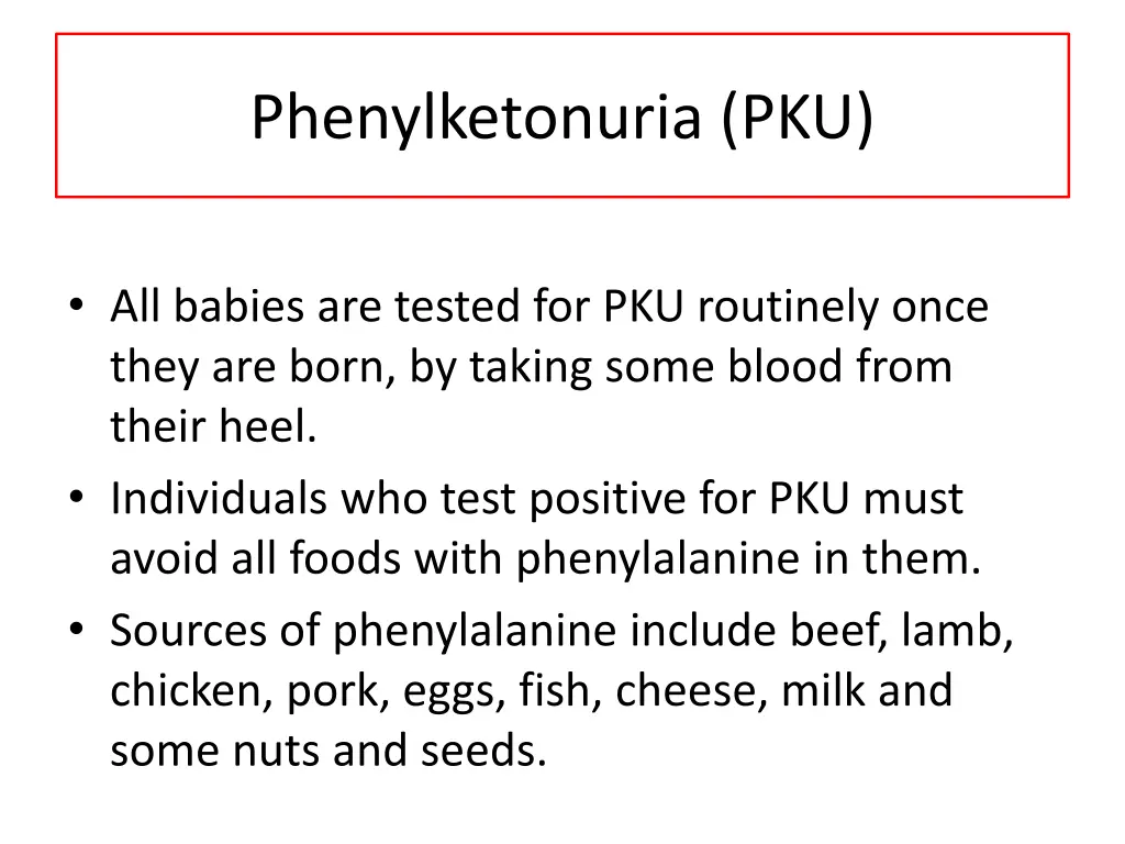 phenylketonuria pku 3