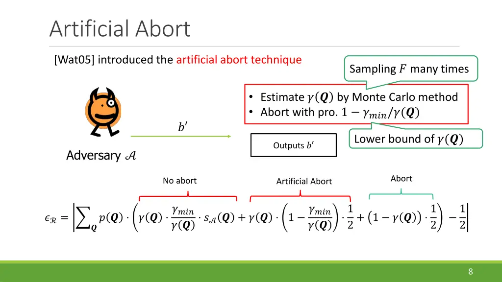 artificial abort 2