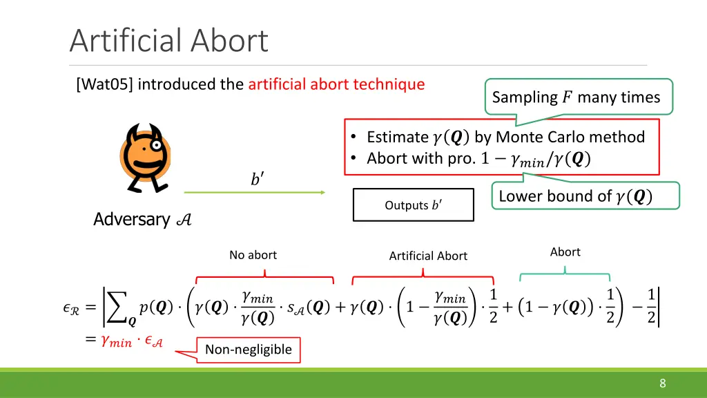 artificial abort 3