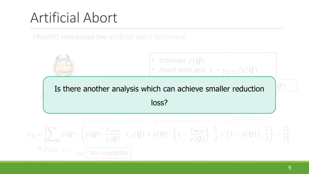 artificial abort 5