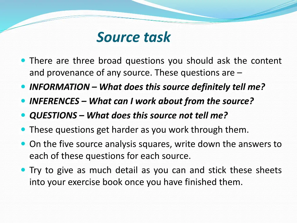 source task